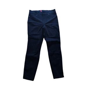 Spanx Women’s Black Ankle Skinny Jeans, Size Large